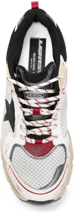 Golden Goose Lightstar sneakers met sterpatch Wit - Foto 4