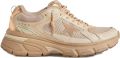 Golden Goose Lightstar sneakers van leer en mesh met ster Beige - Beige