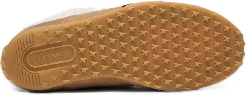 Golden Goose Marathon shearling-lined sneakers Bruin - Foto 5