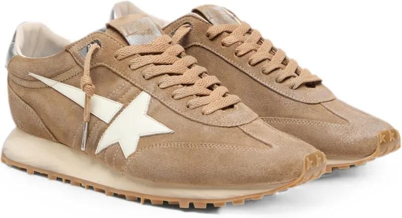Golden Goose Marathon sneakers met ster Beige - Foto 4