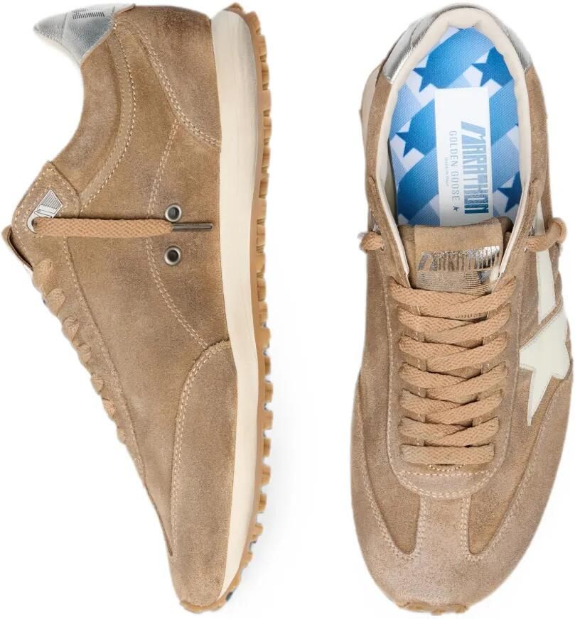 Golden Goose Marathon sneakers met ster Beige - Foto 2