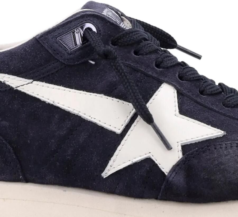 Golden Goose Marathon sneakers met sterpatch Blauw