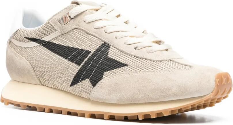 Golden Goose Marathon sneakers met sterpatroon Beige - Foto 3