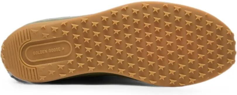 Golden Goose Marathon Speed leren sneakers met ster Groen - Foto 5