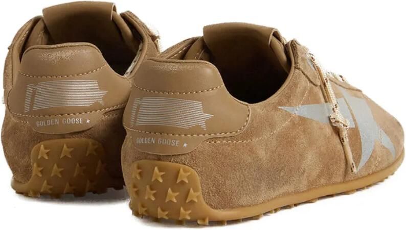 Golden Goose Marathon Speed sneakers met suède ster Bruin - Foto 3