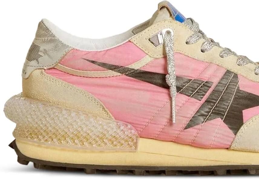Golden Goose Marathon suède sneakers Roze - Foto 2