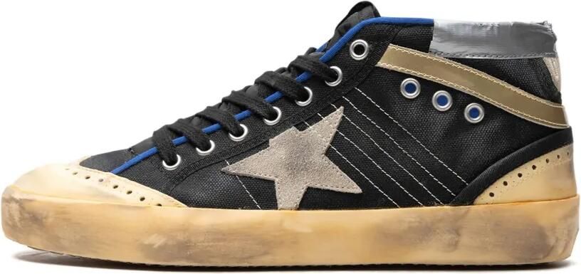 Golden Goose Mid Star "Black Ice Vanilla Gold" sneakers Zwart - Foto 3