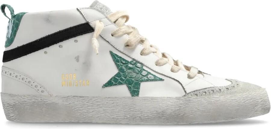 Golden Goose Mid Star Classic sneakers Wit