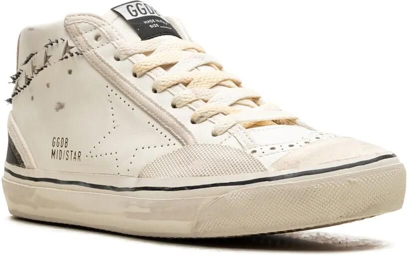 Golden Goose Mid Star "White Black" sneakers Wit - Foto 2