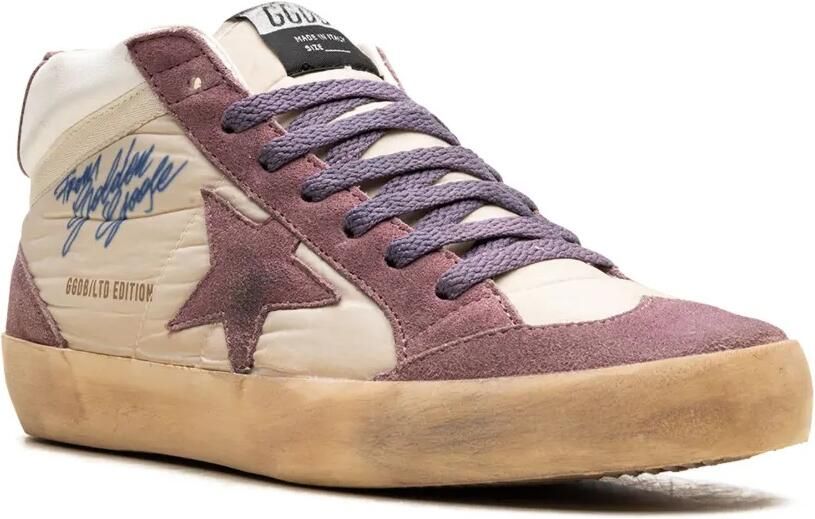 Golden Goose Mid Star "Wistful Mauve Cream White" sneakers Roze - Foto 2