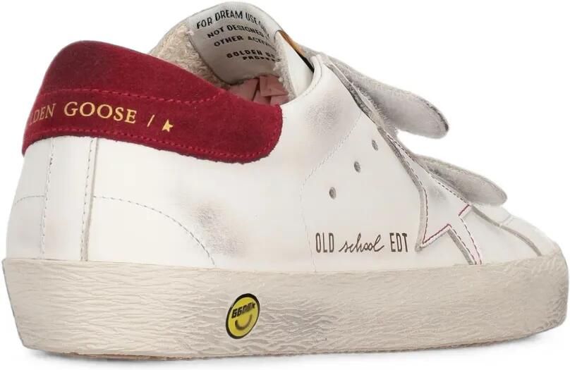 Golden Goose Old School leren sneakers met ster-patch Wit - Foto 2