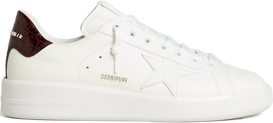 Golden Goose Purestar leren sneakers Wit