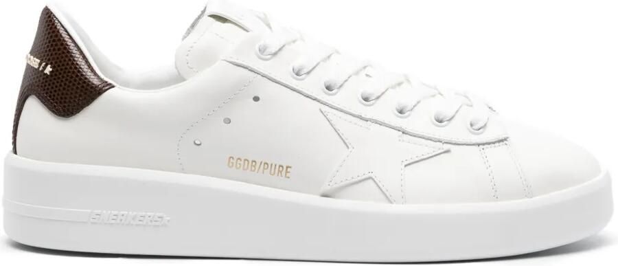 Golden Goose Purestar leren sneakers Wit