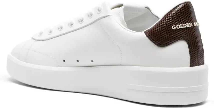 Golden Goose Purestar leren sneakers Wit - Foto 3