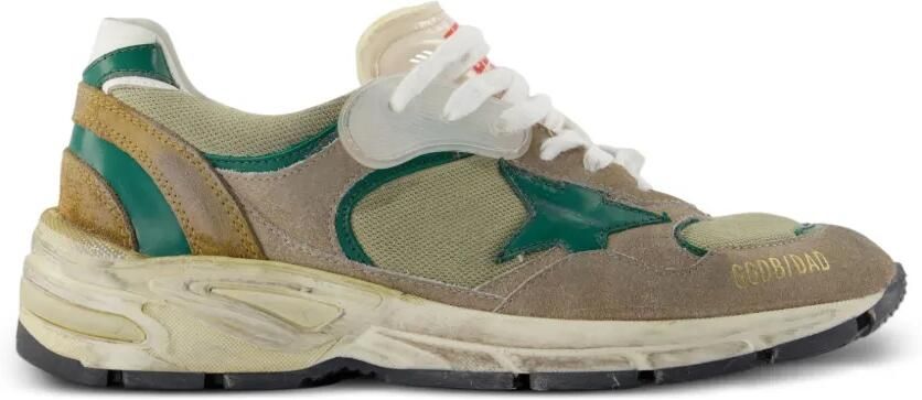 Golden Goose Running Dad New suède sneakers Beige