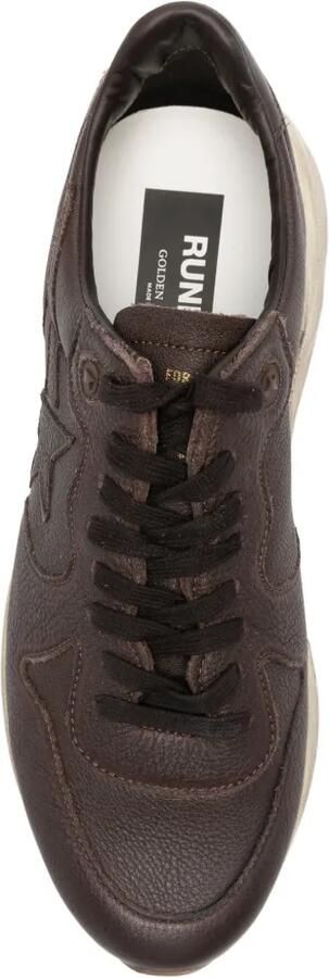 Golden Goose Running Sole sneakers met ster Bruin - Foto 4