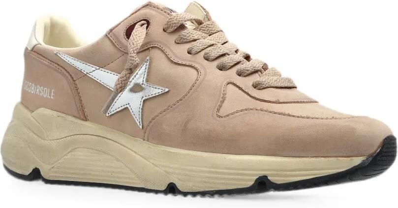Golden Goose Running Sole sneakers met sterpatch Beige