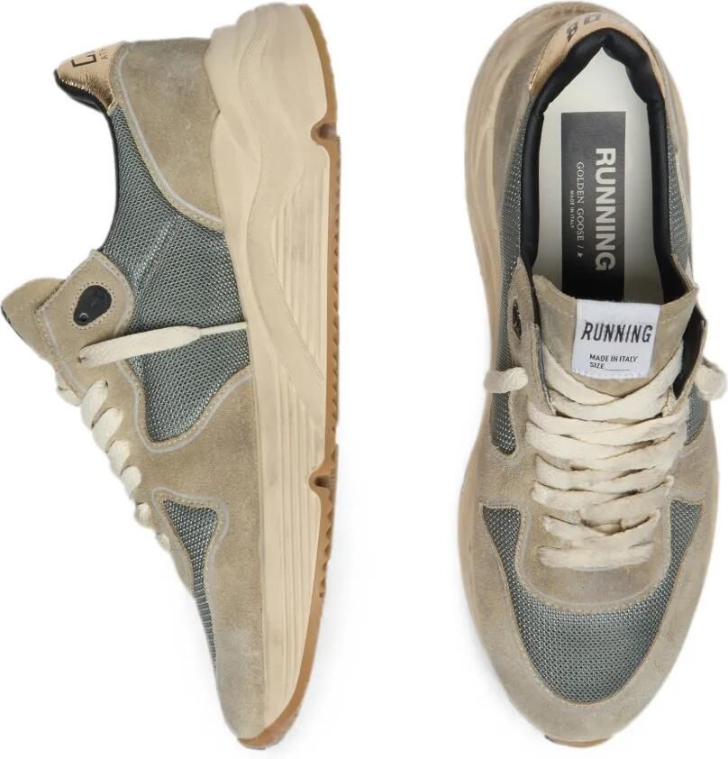 Golden Goose Running Sole sneakers met witte ster en hiellus Beige - Foto 2