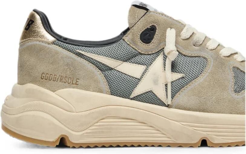 Golden Goose Running Sole sneakers met witte ster en hiellus Beige - Foto 3