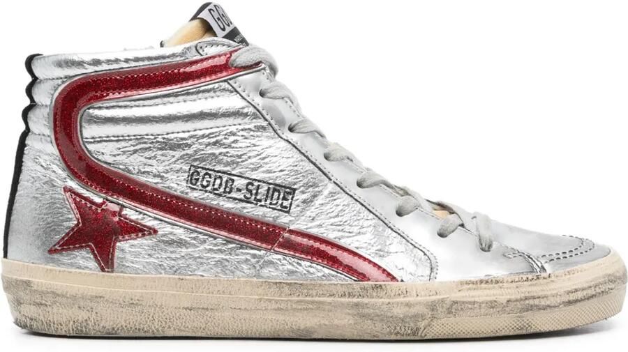 Golden Goose Slide Classic sneakers Zilver