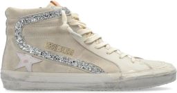 Golden Goose Slide high-top sneakers Beige