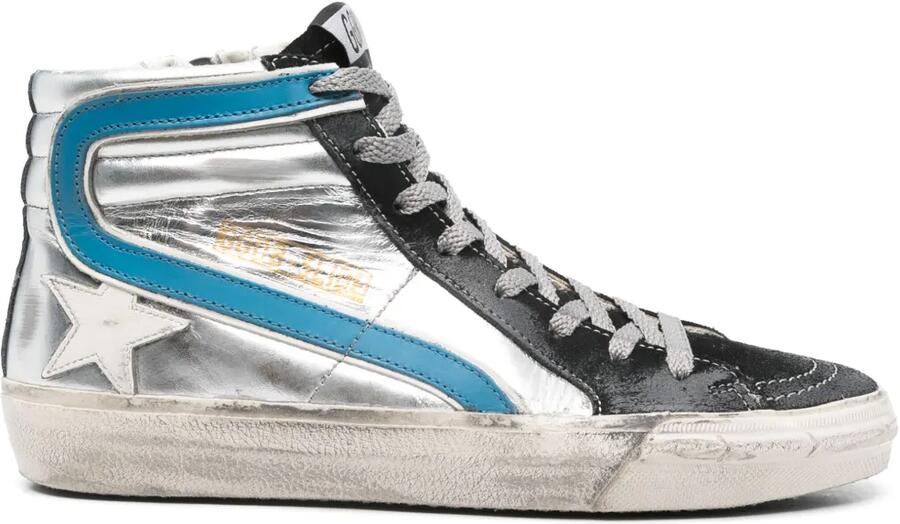 Golden Goose Slide high-top sneakers Wit