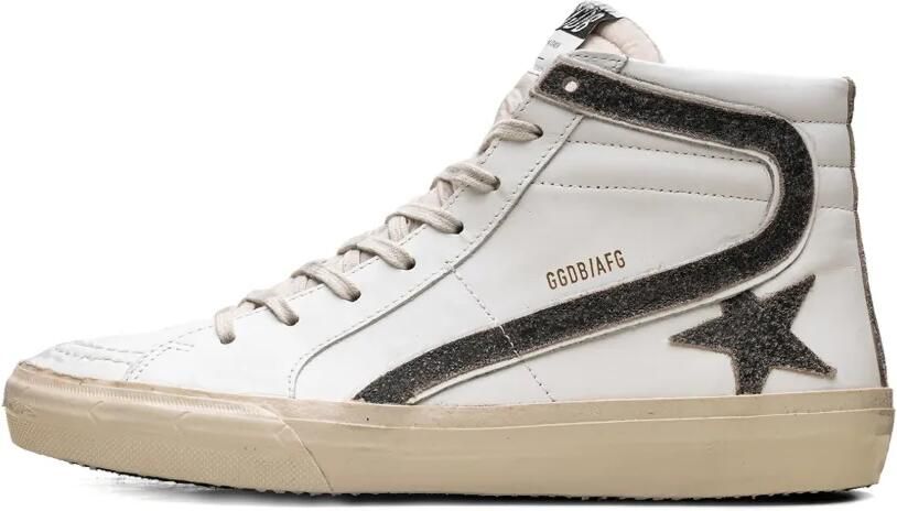 Golden Goose Slide leren sneakers Wit - Foto 3