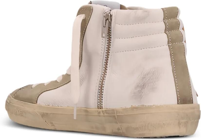 Golden Goose Slide sneakers met luipaard-print Wit - Foto 3