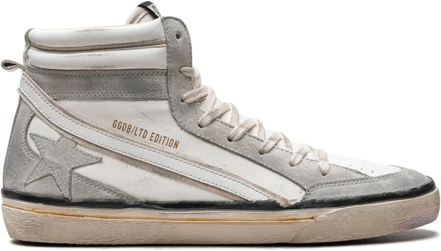 Golden Goose Slide "White Ice" sneakers Wit
