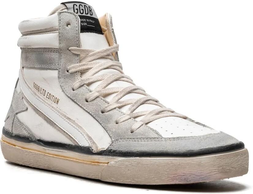 Golden Goose Slide "White Ice" sneakers Wit - Foto 2