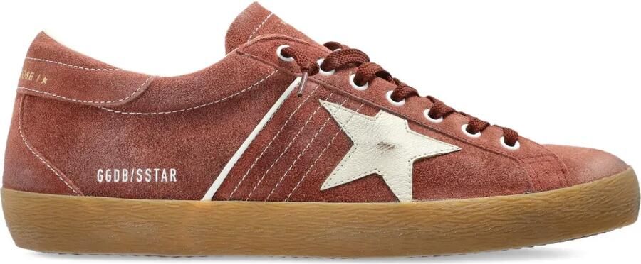 Golden Goose Sneakers met ster-applicatie Bruin