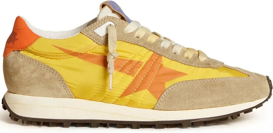 Golden Goose Sneakers met sterrenprint Geel