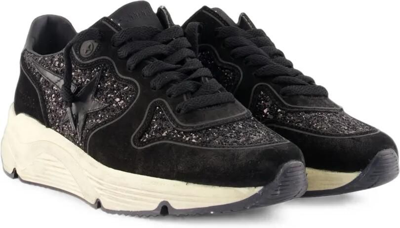 Golden Goose Sneakers verfraaid met glitter Zwart - Foto 2