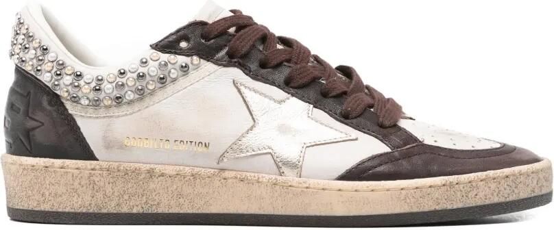 Golden Goose Sneakers verfraaid met ster Bruin