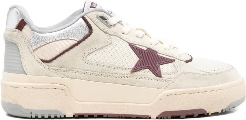 Golden Goose Sneakers verfraaid met sterren Beige