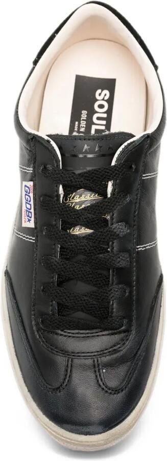 Golden Goose Soul-Star nappa leather sneakers Zwart - Foto 4