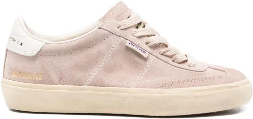 Golden Goose Soul-Star suède sneakers Beige