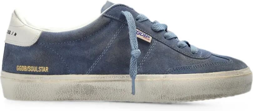 Golden Goose Soul Star suède sneakers Blauw