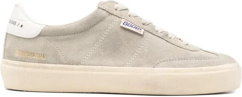 Golden Goose Soul Star suède sneakers Grijs