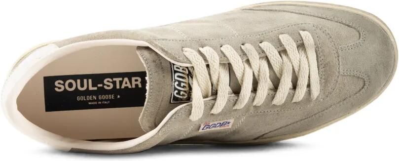 Golden Goose Soul Star suède sneakers Grijs - Foto 4