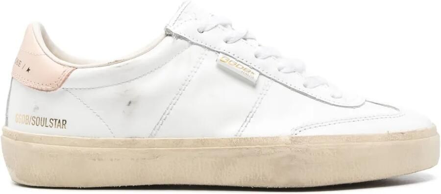 Golden Goose Soul Star suède sneakers Wit