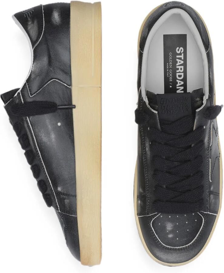 Golden Goose Stardan leren sneakers met ster Zwart - Foto 2