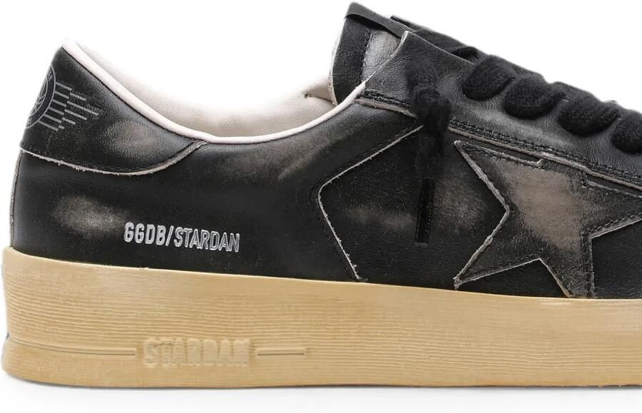 Golden Goose Stardan leren sneakers met ster Zwart - Foto 3
