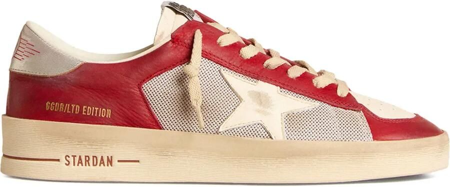 Golden Goose Stardan leren sneakers Rood