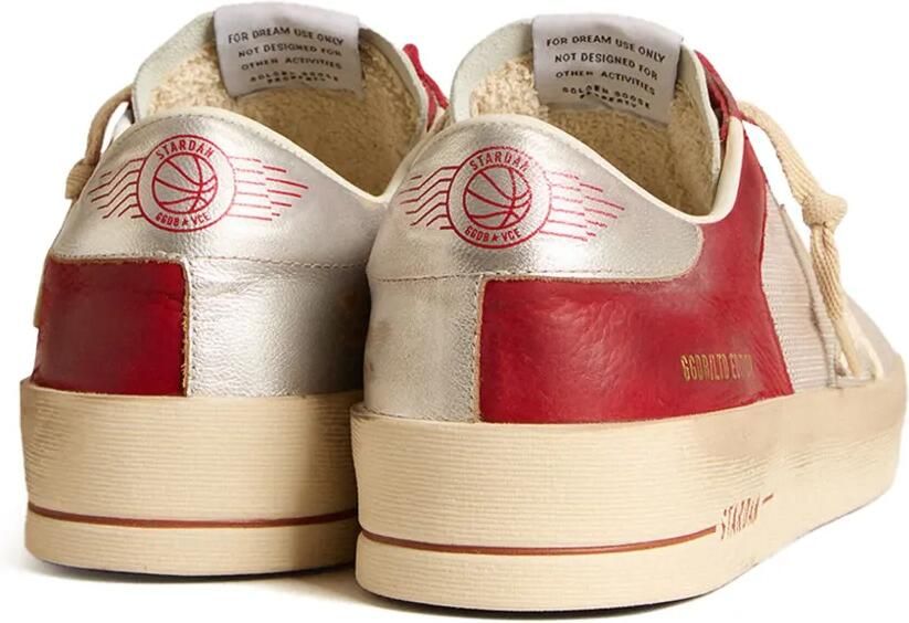 Golden Goose Stardan leren sneakers Rood - Foto 2