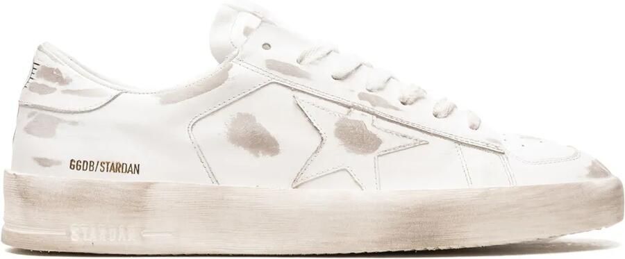 Golden Goose Stardan leren sneakers Wit