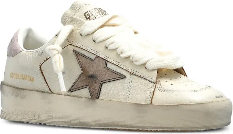 Golden Goose Stardan nappa leren sneakers Beige - Foto 5