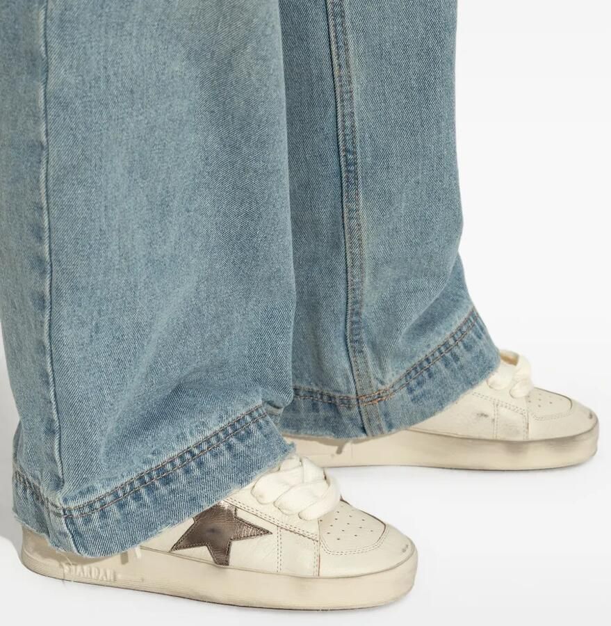 Golden Goose Stardan nappa leren sneakers Beige - Foto 2
