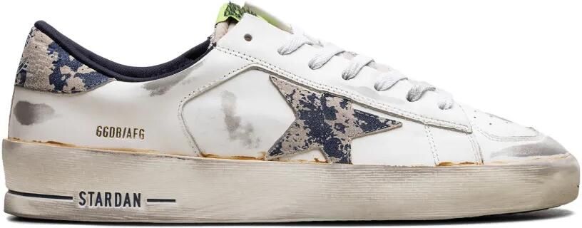 Golden Goose Stardan sneakers met gerafeld effect Wit