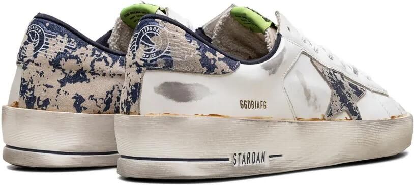 Golden Goose Stardan sneakers met gerafeld effect Wit - Foto 3